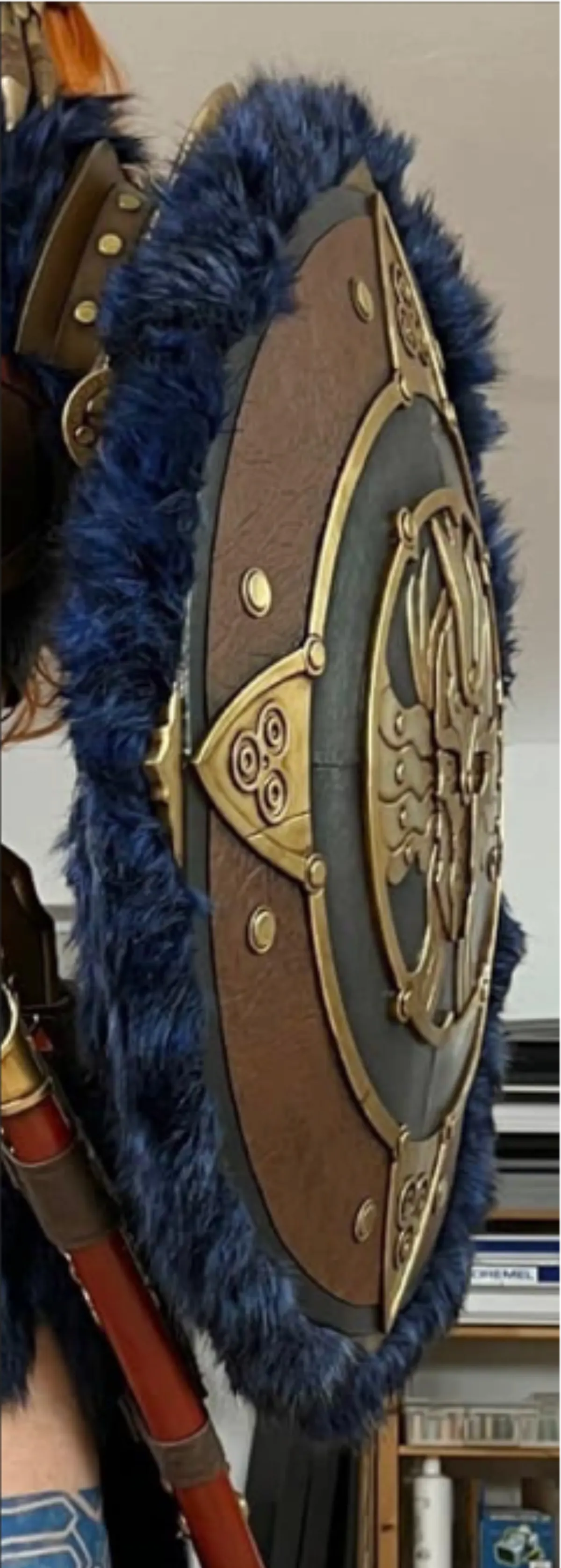 Shield — close-up detail.